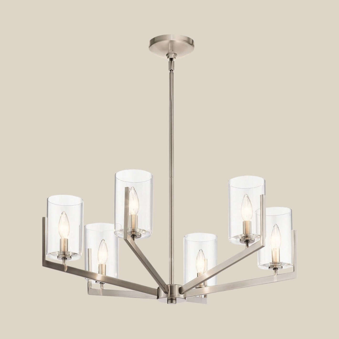 Canne 6-Light Chandelier - 71cm