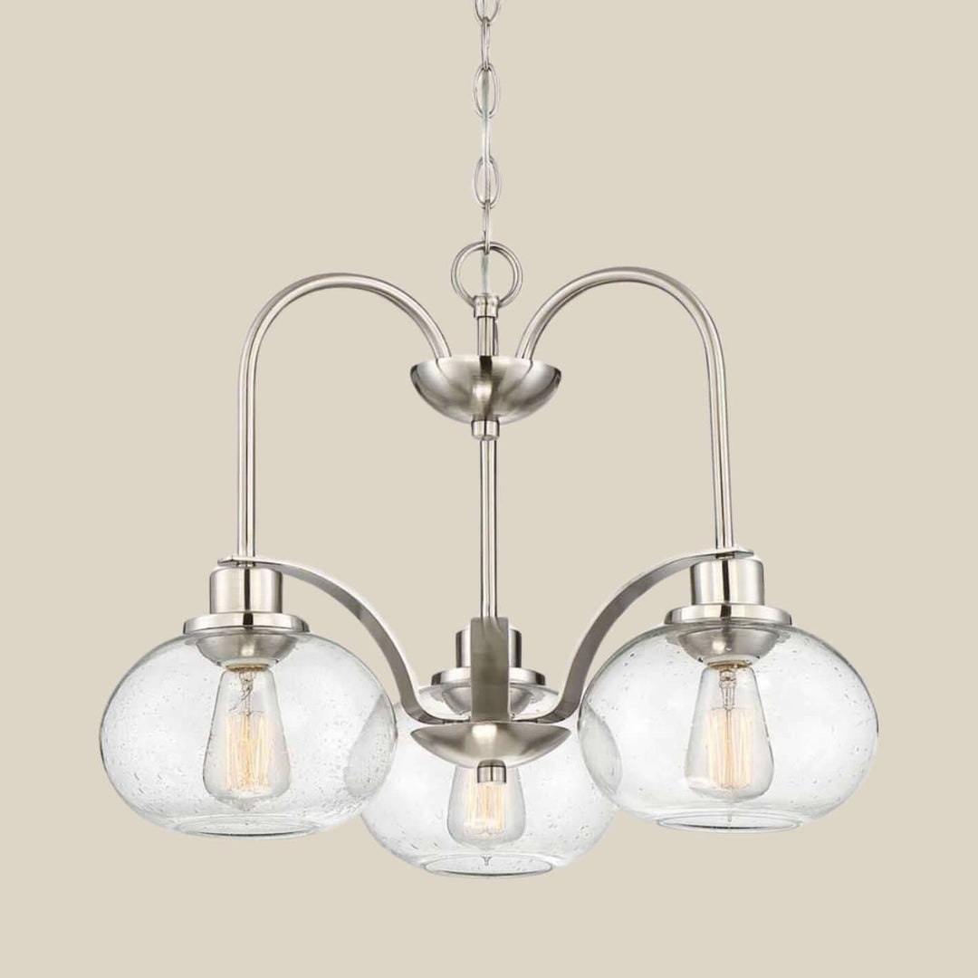 Grand Central 3-Light Chandelier