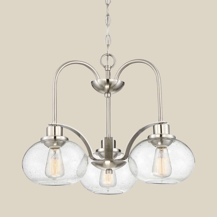 Grand Central 3-Light Chandelier