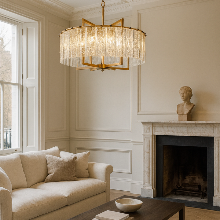 Leona Round Chandelier 63cm