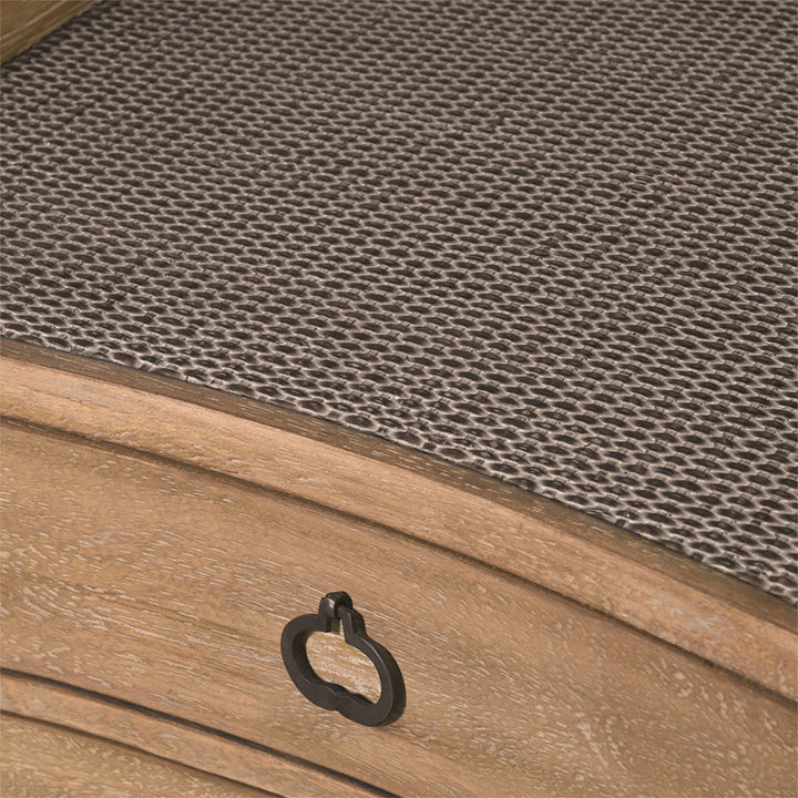 Lucerne 3-Drawer Bedside Table