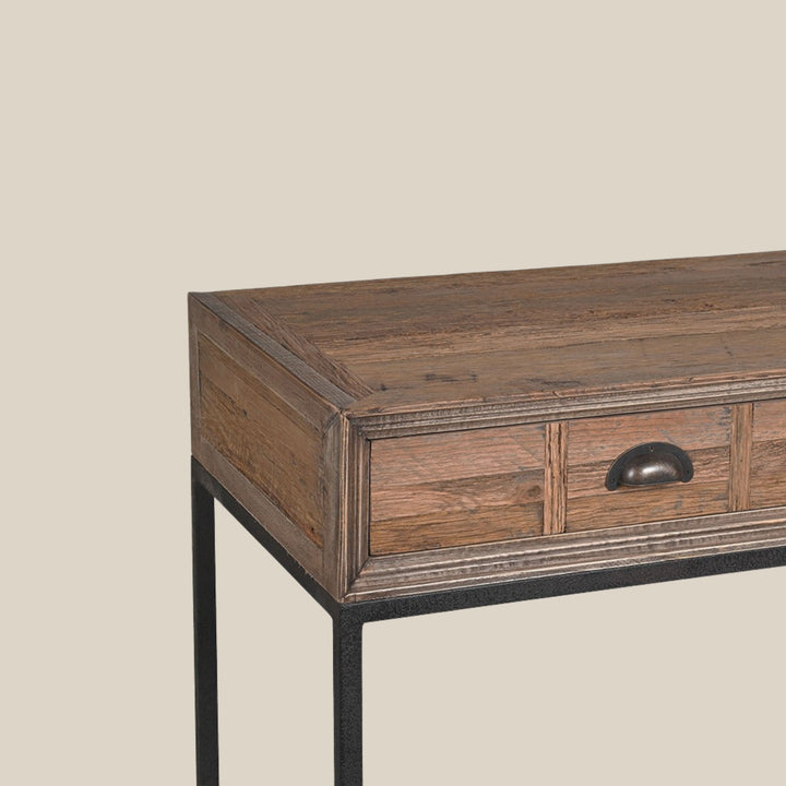 Milton Reclaimed Oak Console Table