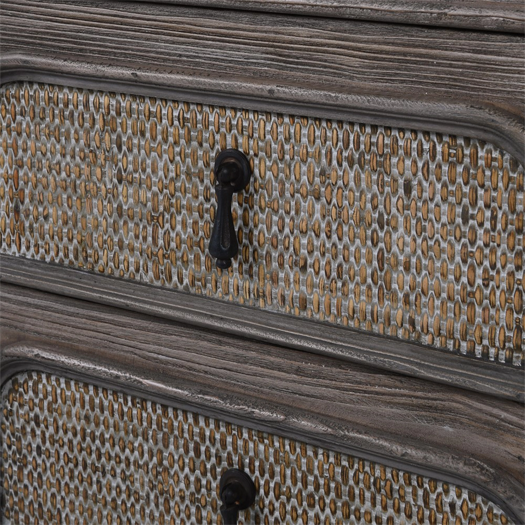 Penn 3-Drawer Bedside Table