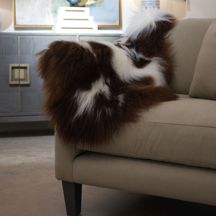 Luxury Himalayan Sheepskin Rug - Natural Spot