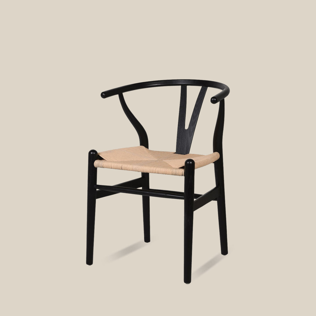 St Ermins Black Wishbone Dining Chair
