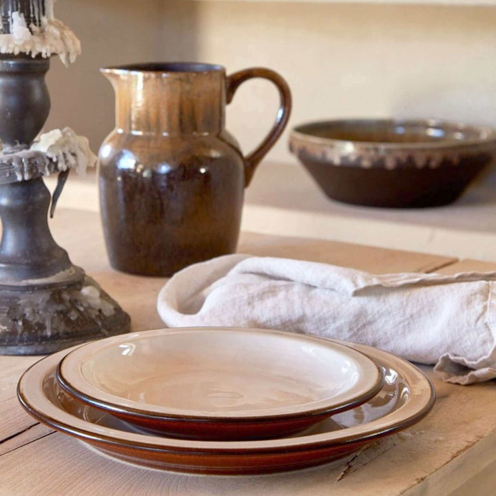 Casafina Caramel Latte Salad Plate - escapologyhome.co.uk