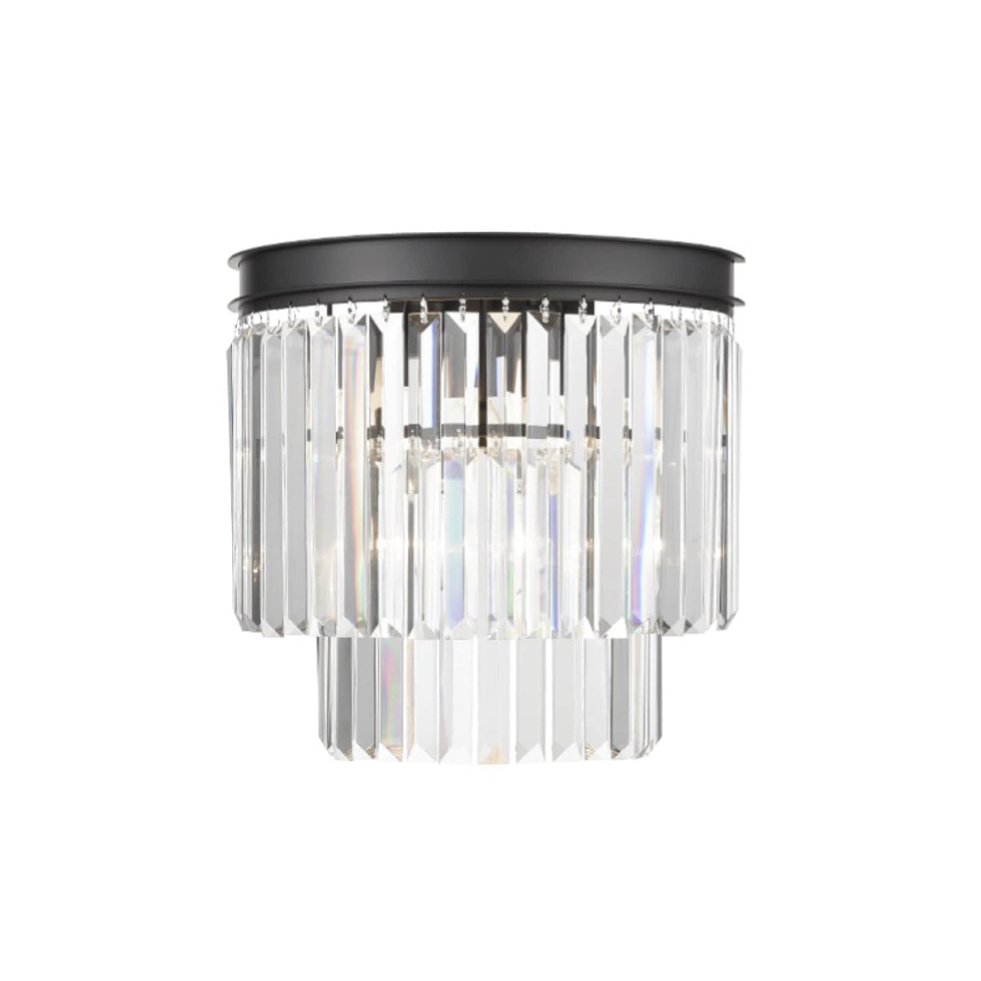 Fitz Crysal Glass Prism Wall Light - escapologyhome.co.uk