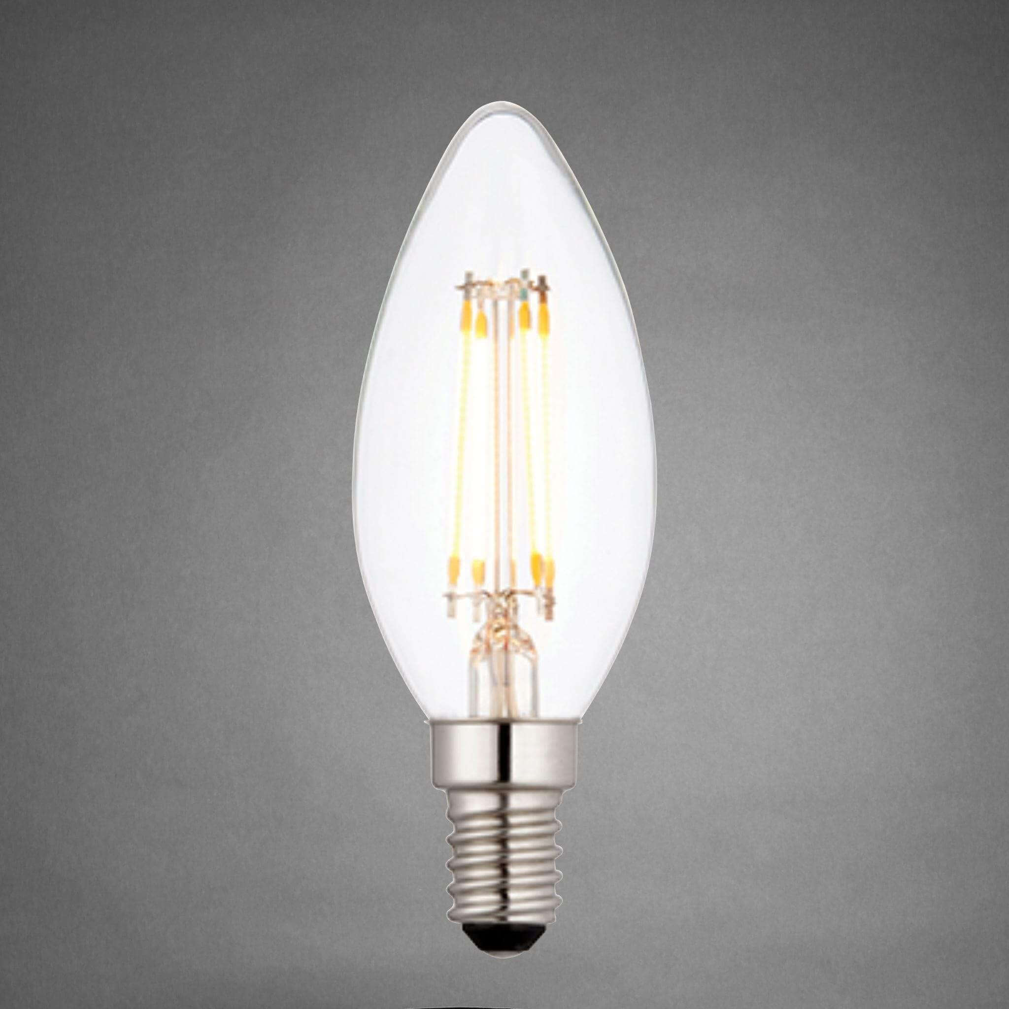 E14 Candle Filament LED Bulb - escapologyhome.co.uk