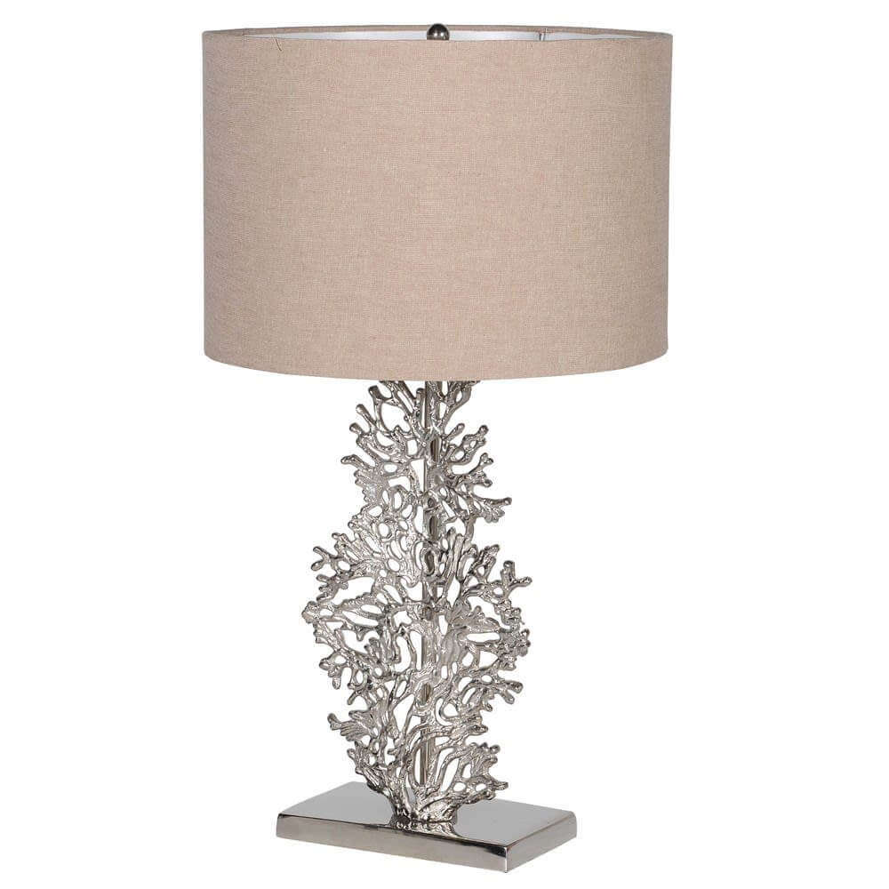 Coral Table Lamp With Shade - escapologyhome.co.uk