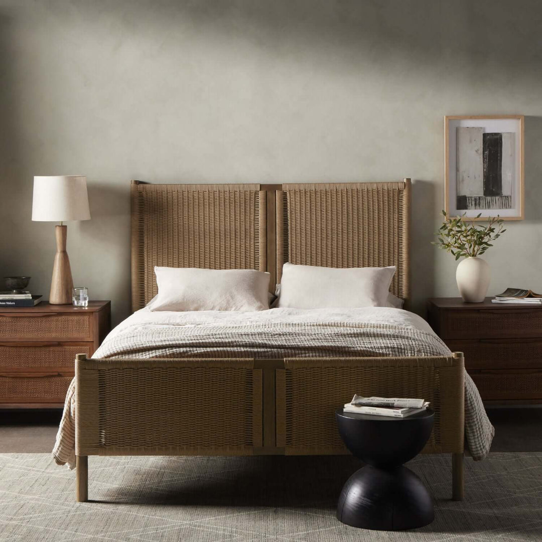 Rattan Bed