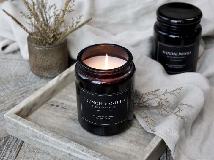 French Vanilla Luxury Scented Candles