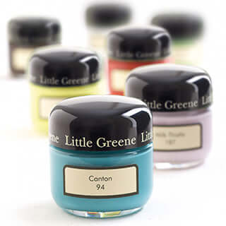 Little Greene Paint Sample Pots at Escapology Plymouth
