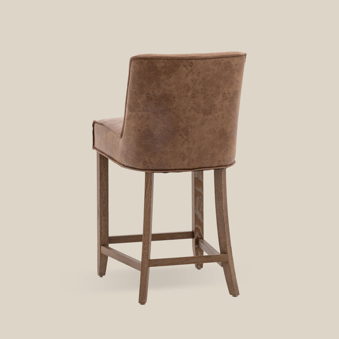 Bickham Leather Counter Stool