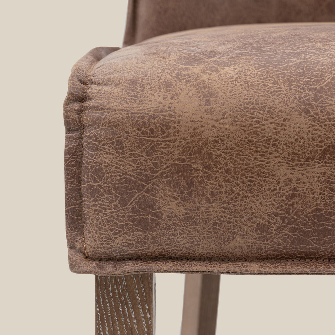 Bickham Leather Counter Stool