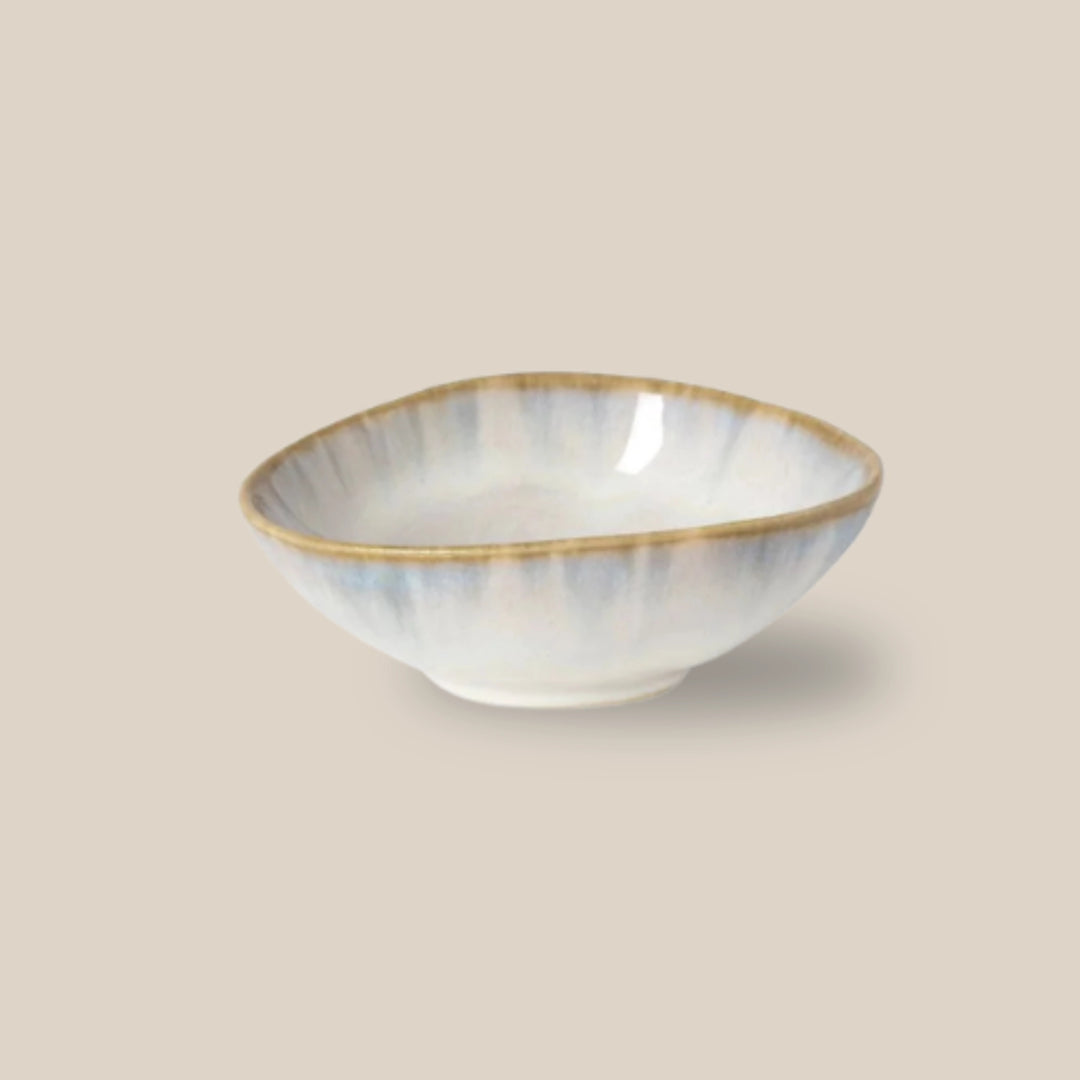 Brisa Low Oval Bowl - Blue