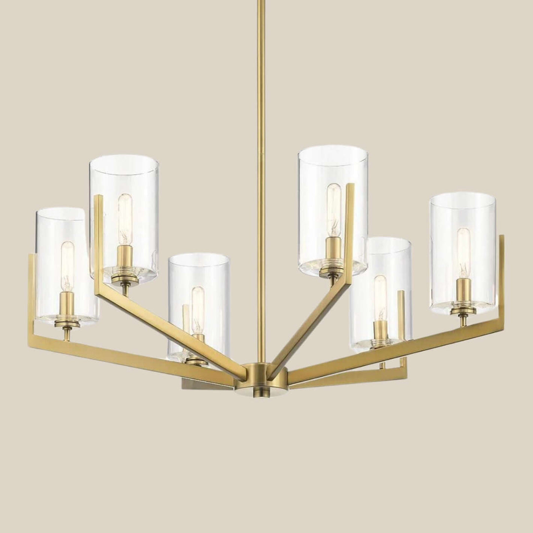 Canne 6-Light Chandelier - 71cm