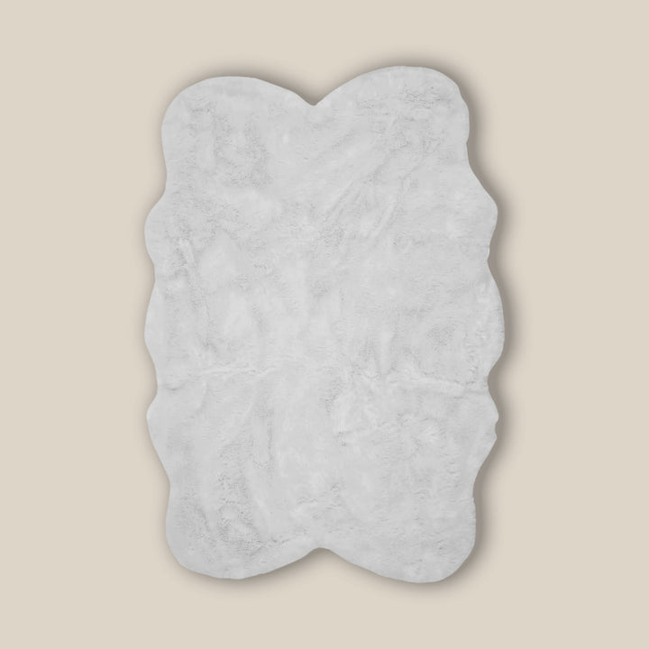 Faux Sheepskin Rug - White