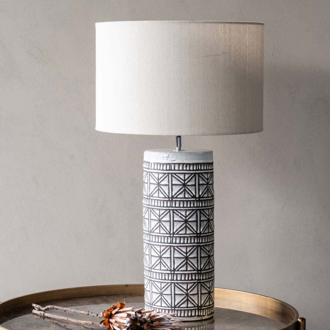 Fowey Table Lamp with Shade