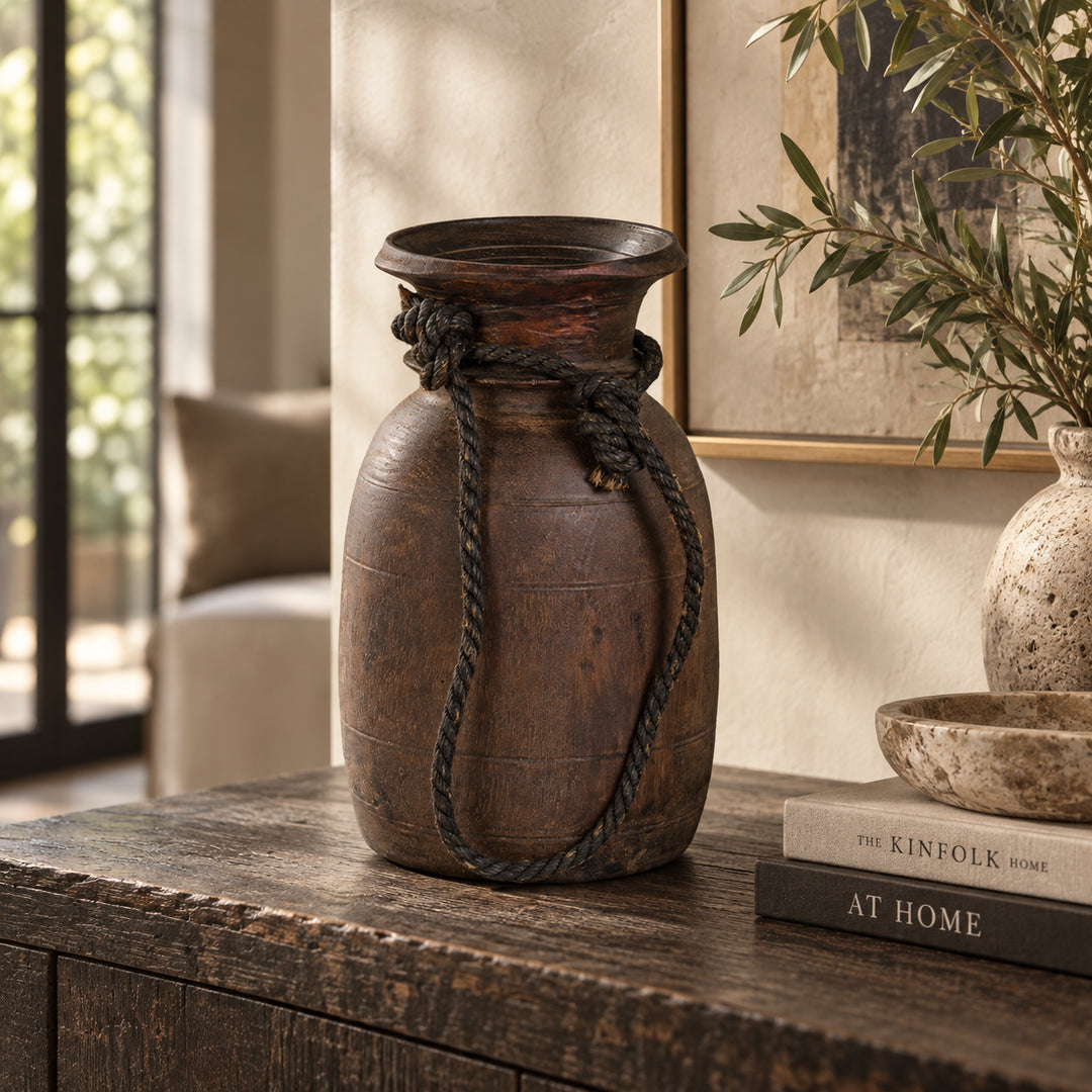 Heritage Wooden Pot