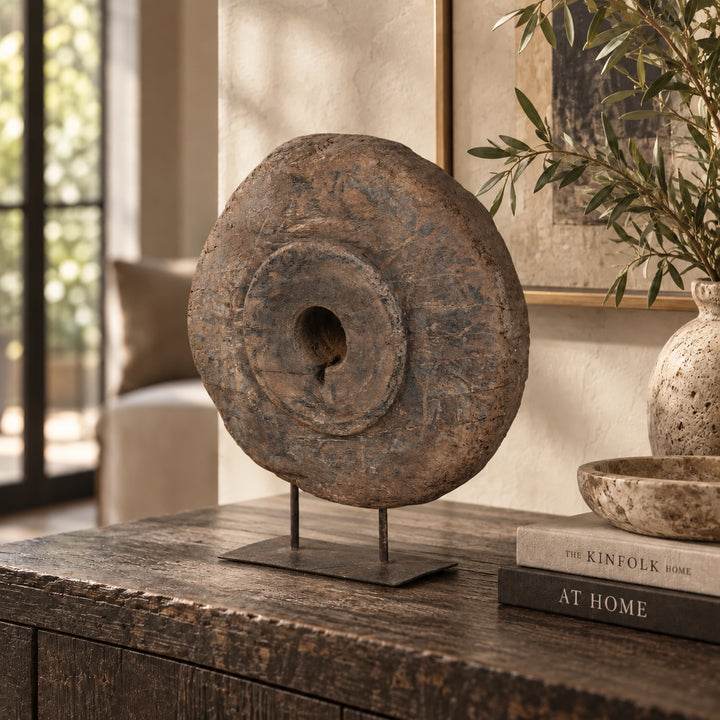 Heritage Wooden Wheel On Stand