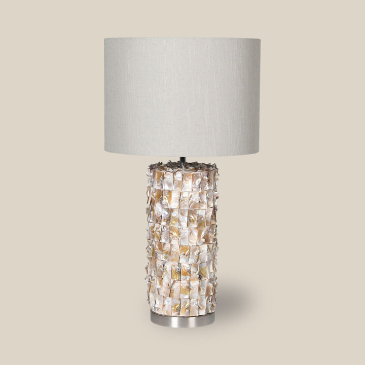 Looe Pearl Table Lamp With Shade