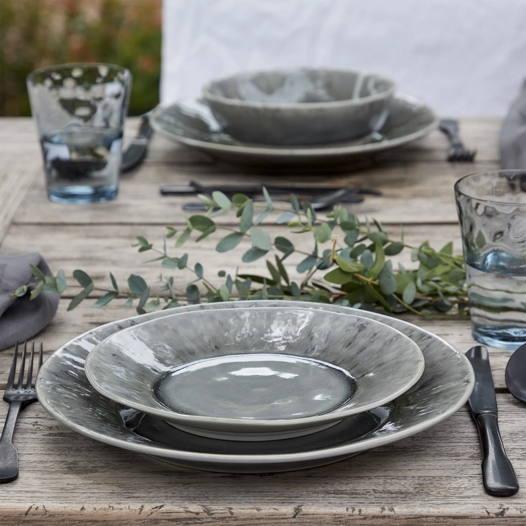 Madeira Dinner Plate - Grey