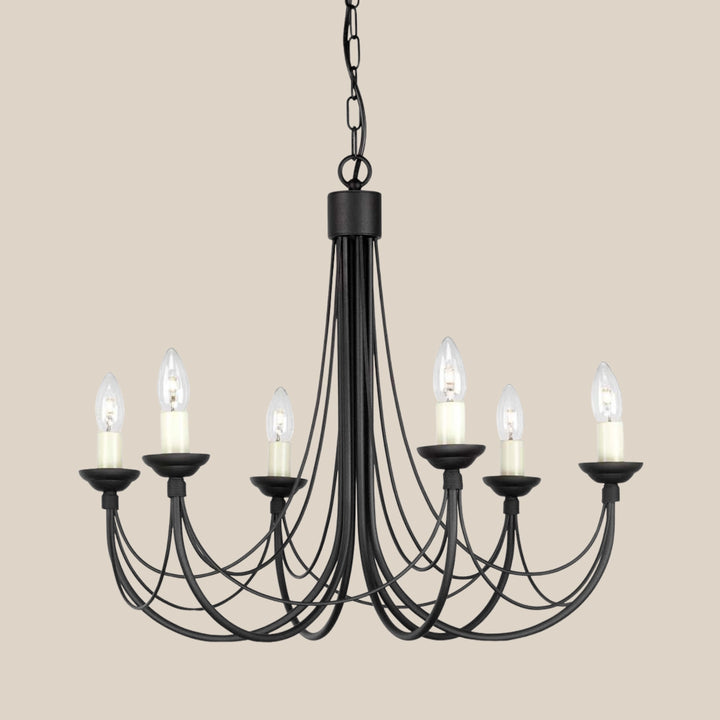 Milan 6-Light Chandelier
