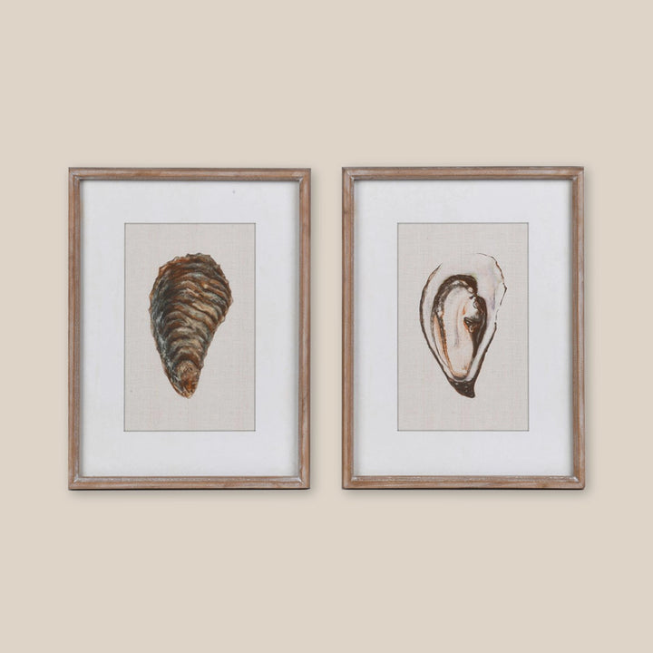 Oyster Framed Print Set