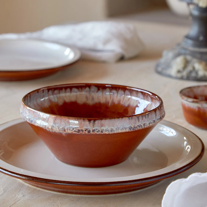 Poterie Caramel Latte Dinner Plate