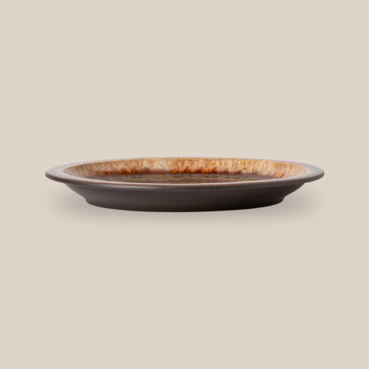 Poterie Dinner Plate - Mocha Latte