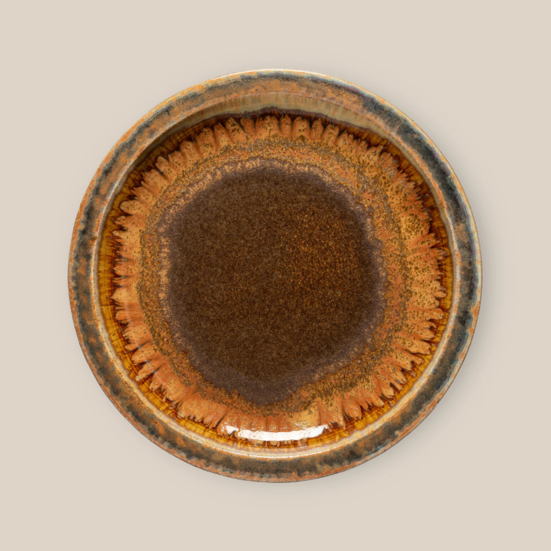 Poterie Dinner Plate - Mocha Latte