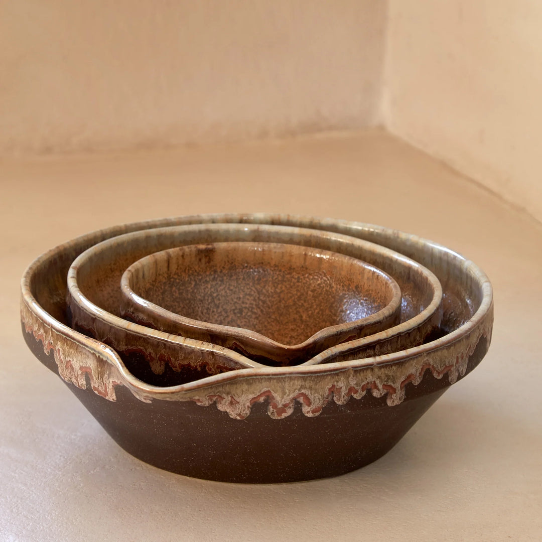 Poterie Mixing Bowl - Mocha Latte