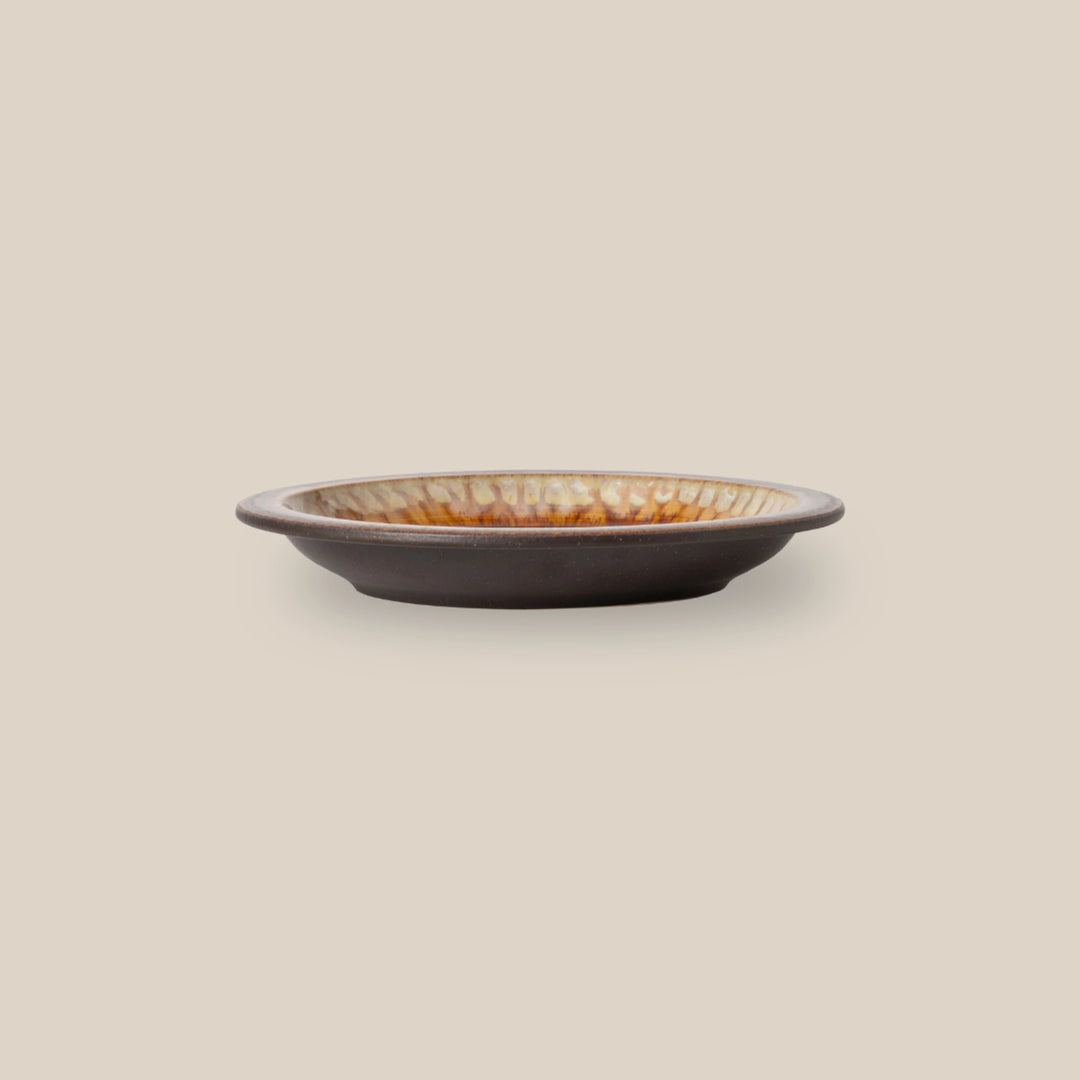 Poterie Side Plate - Mocha Latte