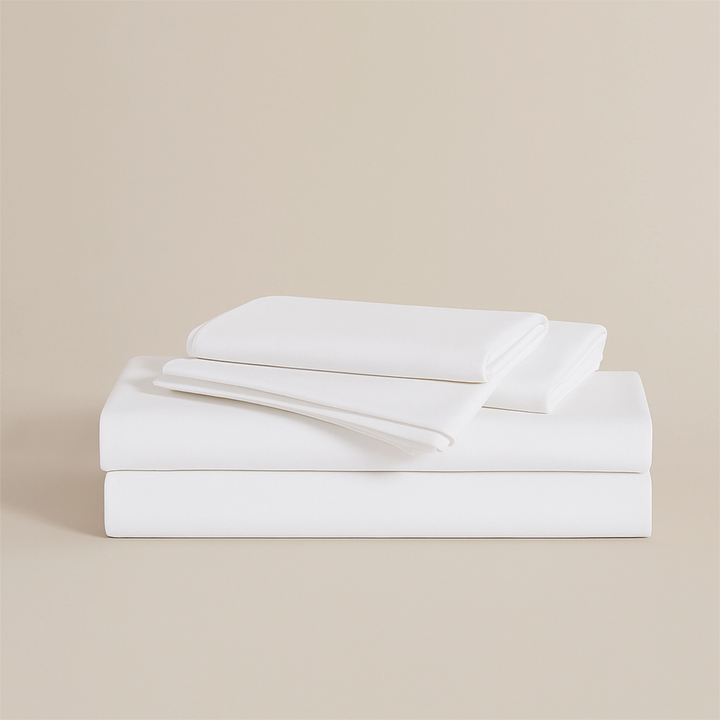 the Stillness Sateen Bedding Set