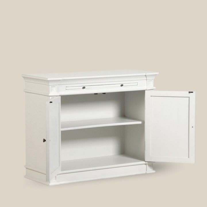 St Ermins Mirrored Sideboard - White