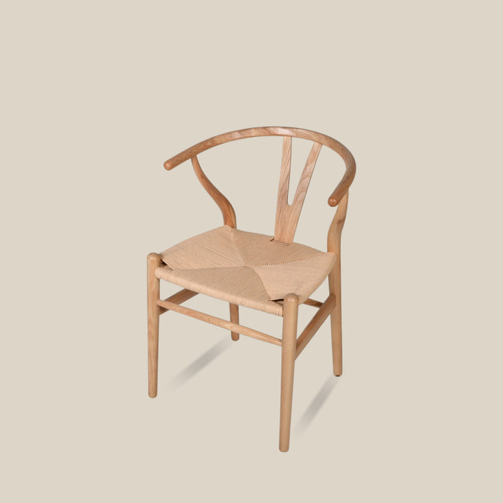 St Ermins Natural Wishbone Dining Chair