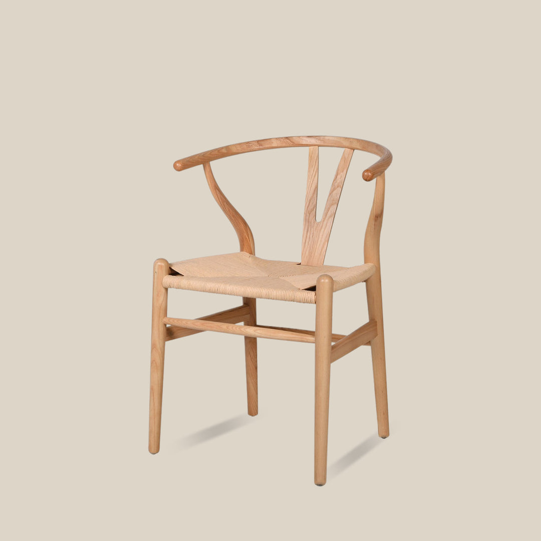 St Ermins Natural Wishbone Dining Chair