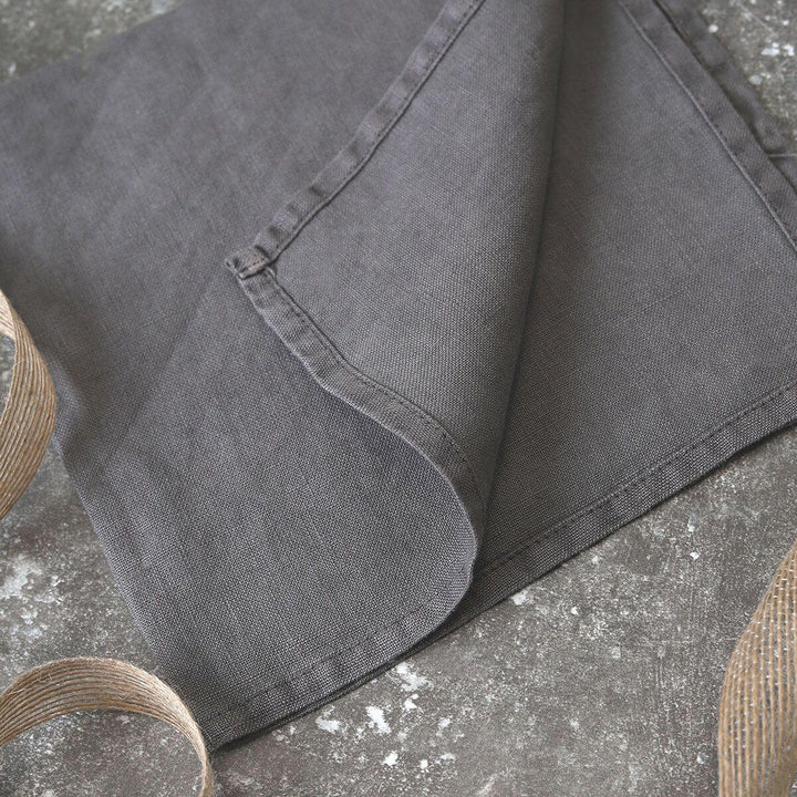 Stonewashed Linen Table Napkin (Set of 4) - Grey