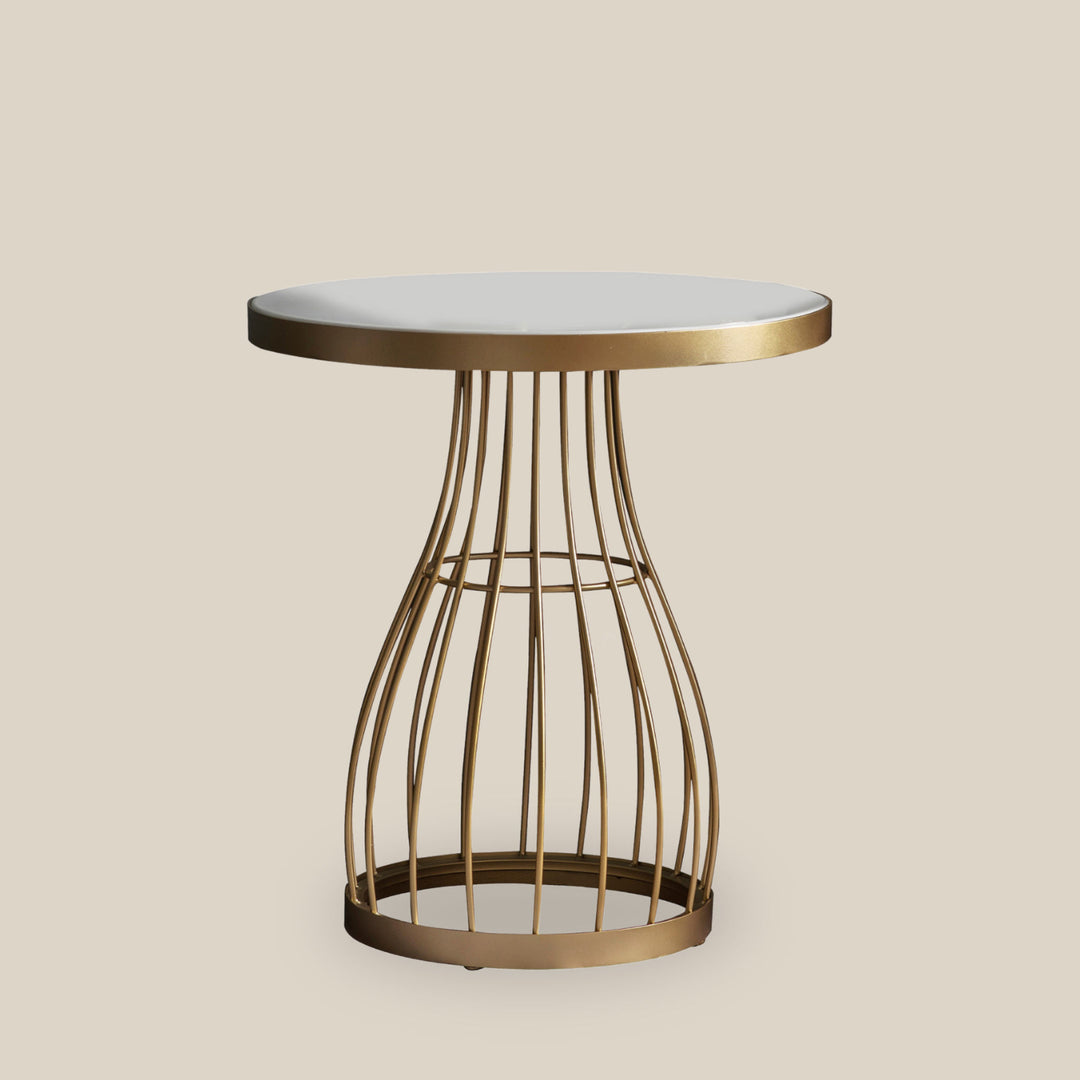 Talland Marble Round Side Table