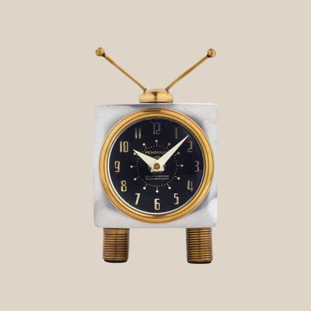 TeeVee Table Clock