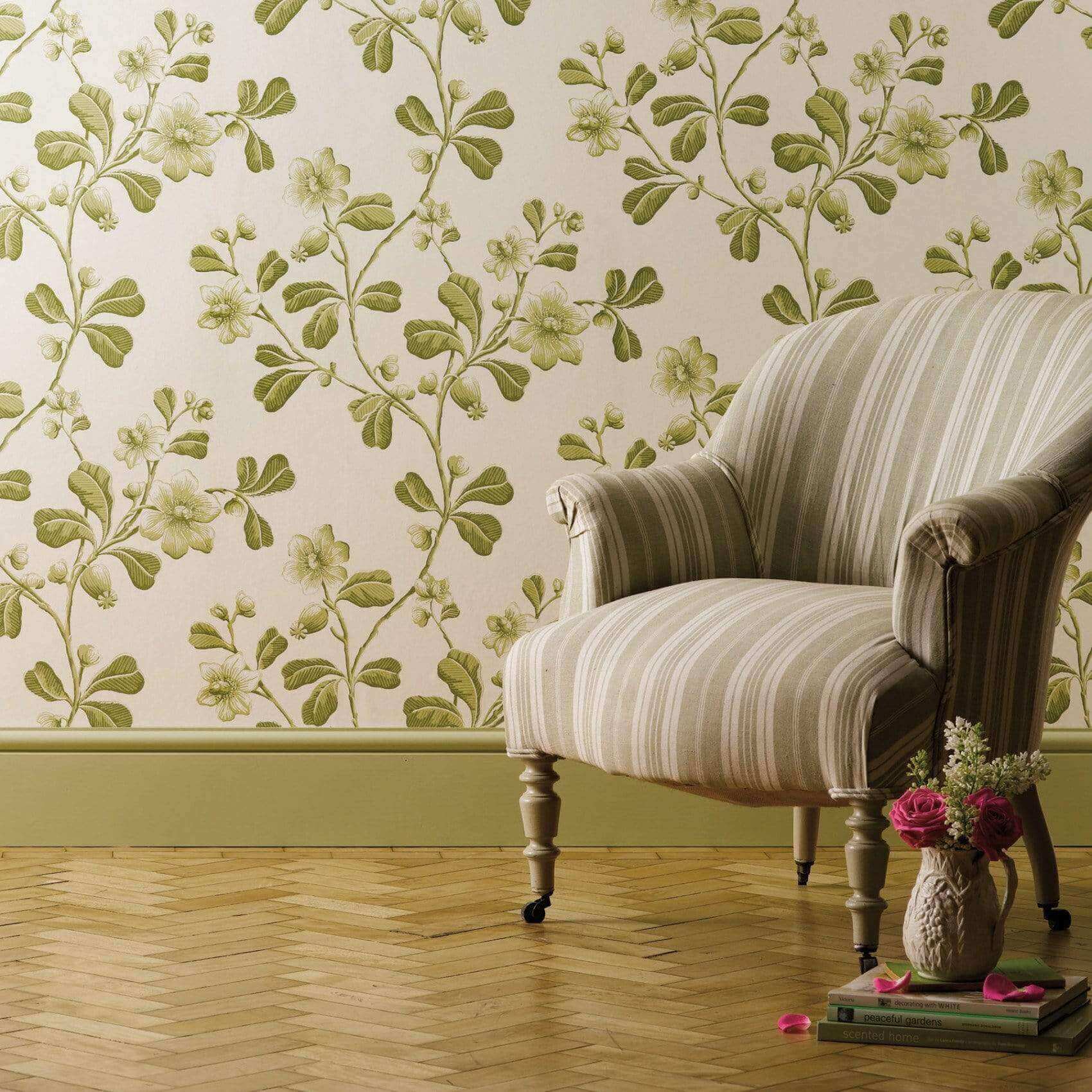 Little Greene Wallpaper Broadwick St Garden - escapologyhome.co.uk