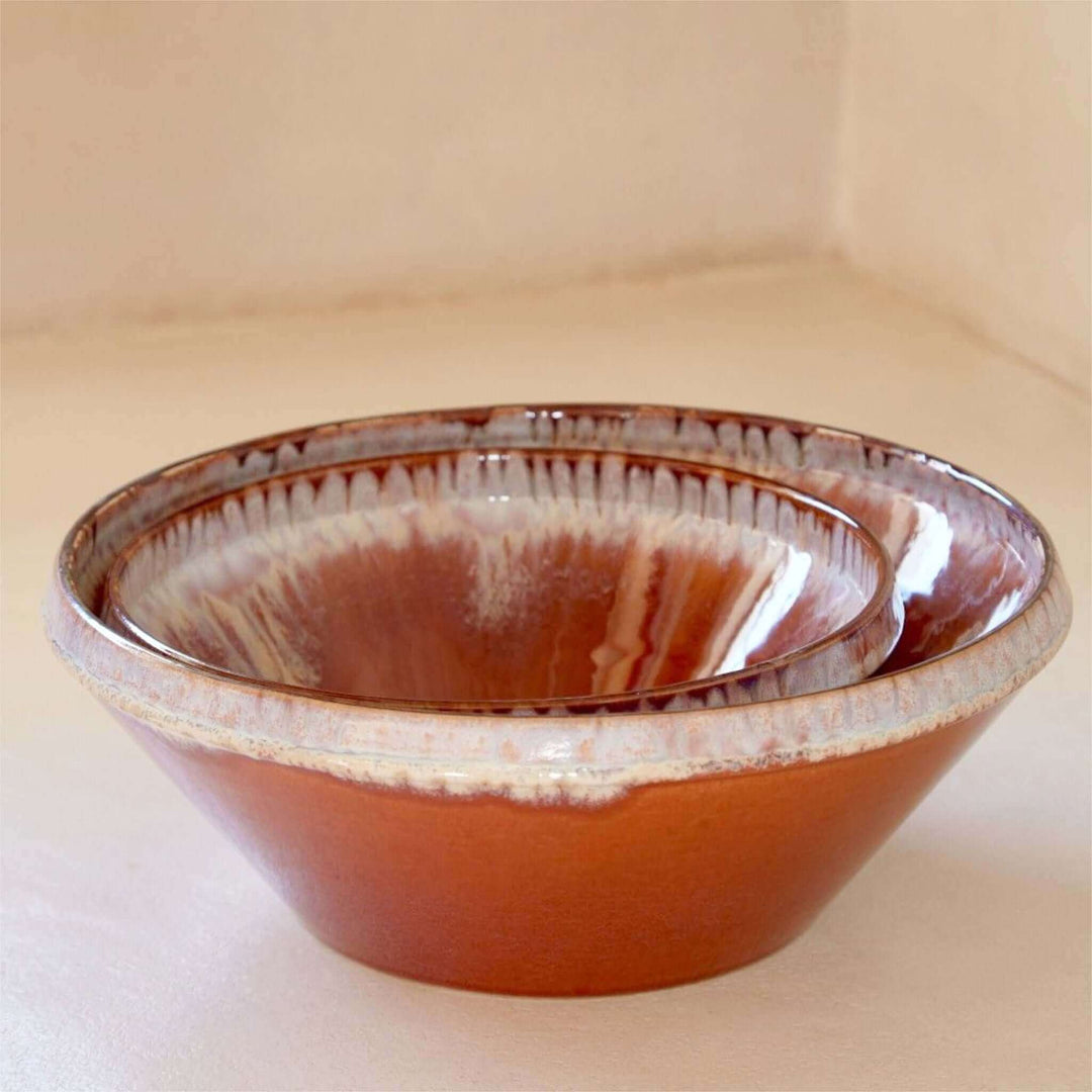 Casafina Caramel Latte Serving Bowl - escapologyhome.co.uk