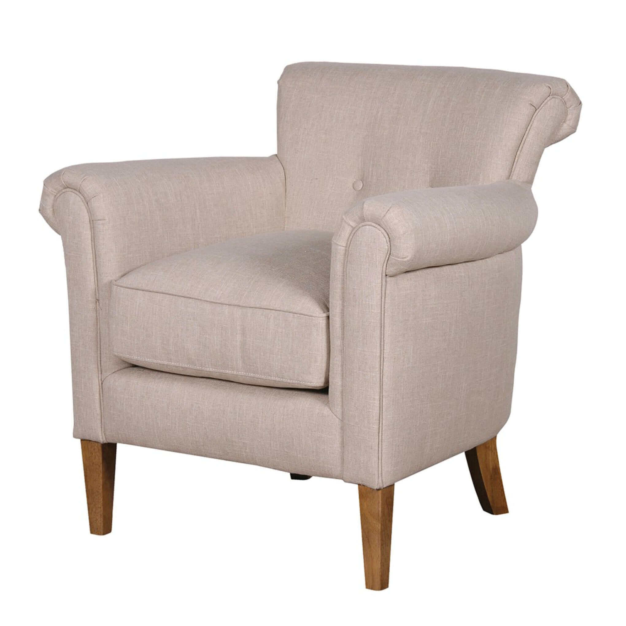 Erme Linen Chair - escapologyhome.co.uk
