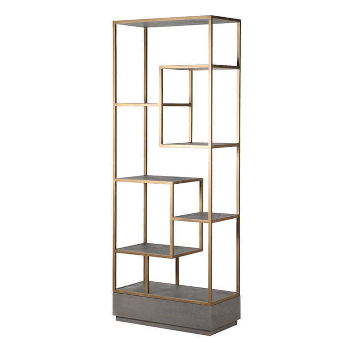 Hallé Oak Open Shelving Unit - escapologyhome.co.uk