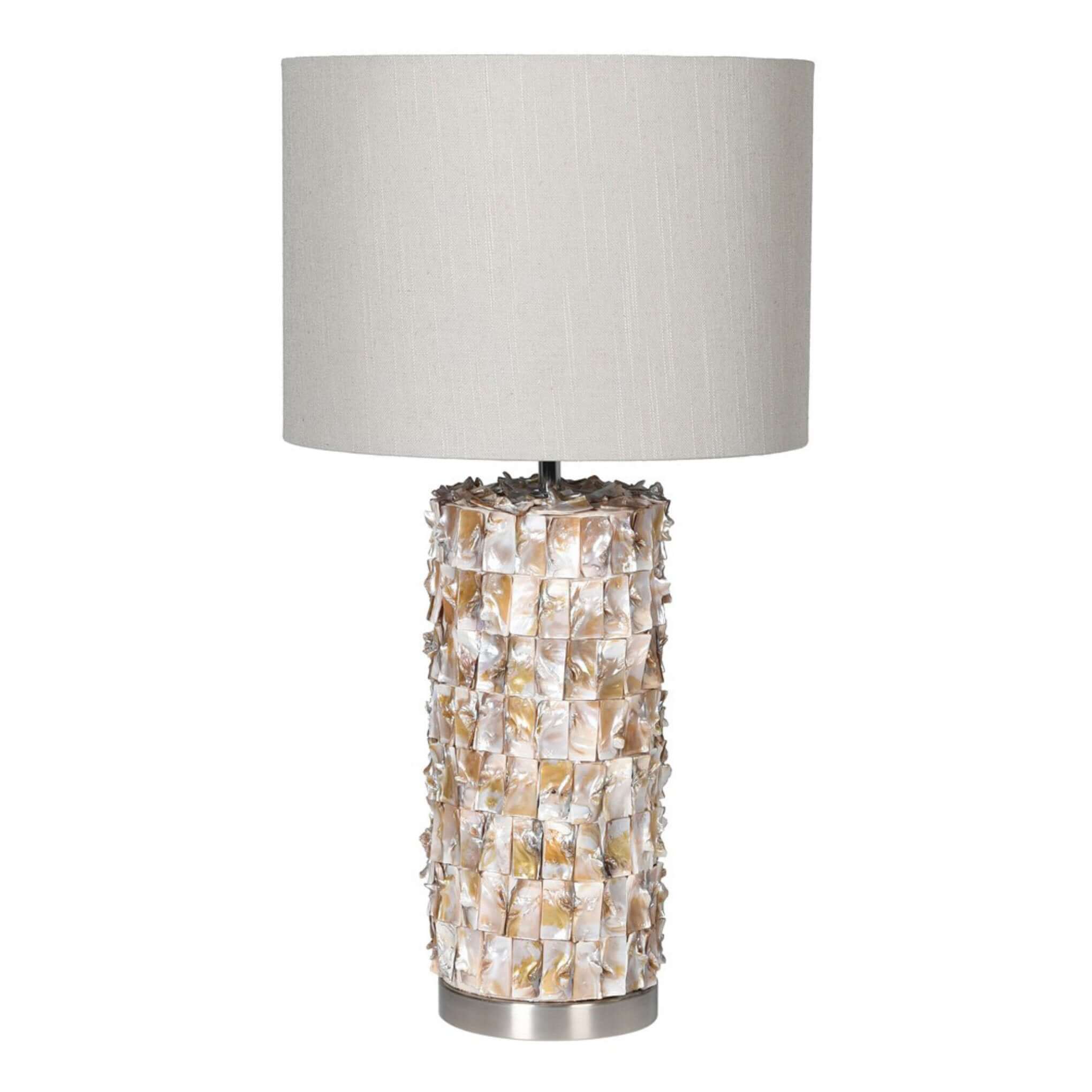 Looe Pearl Table Lamp With Shade - escapologyhome.co.uk