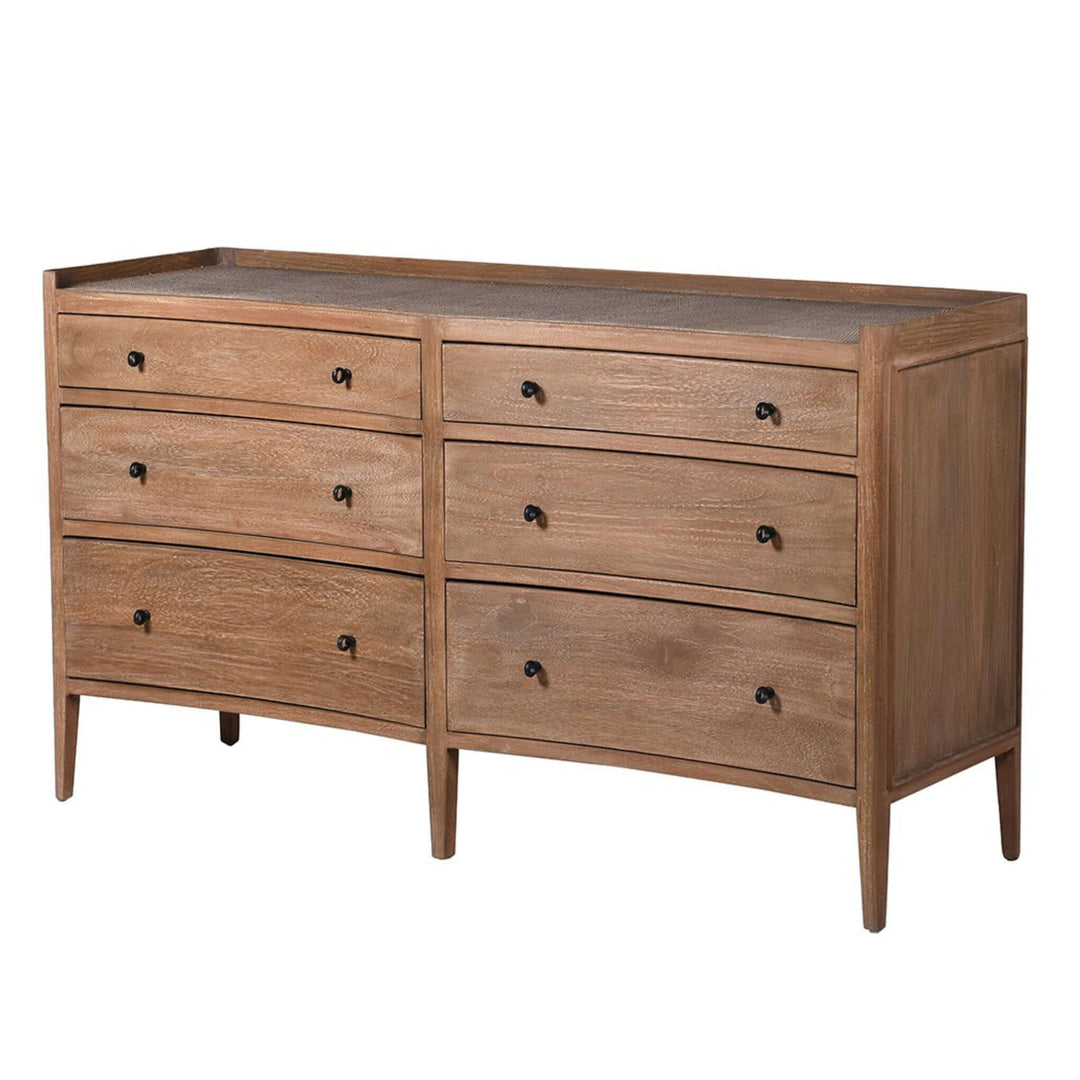 Escapology Lucerne 6-Drawer Chest - escapologyhome.co.uk