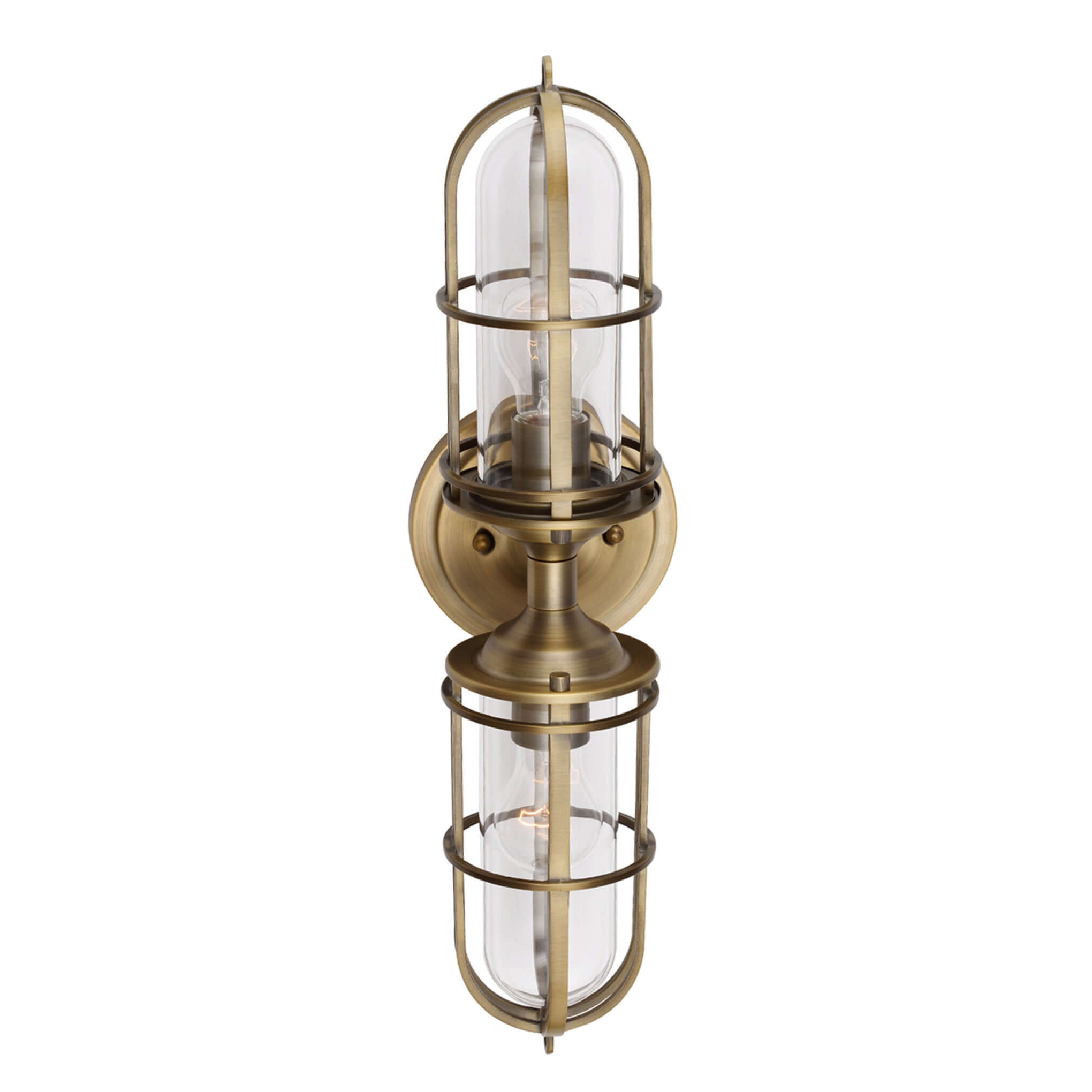 Escapology Revival Cage Duo Wall Light - escapologyhome.co.uk