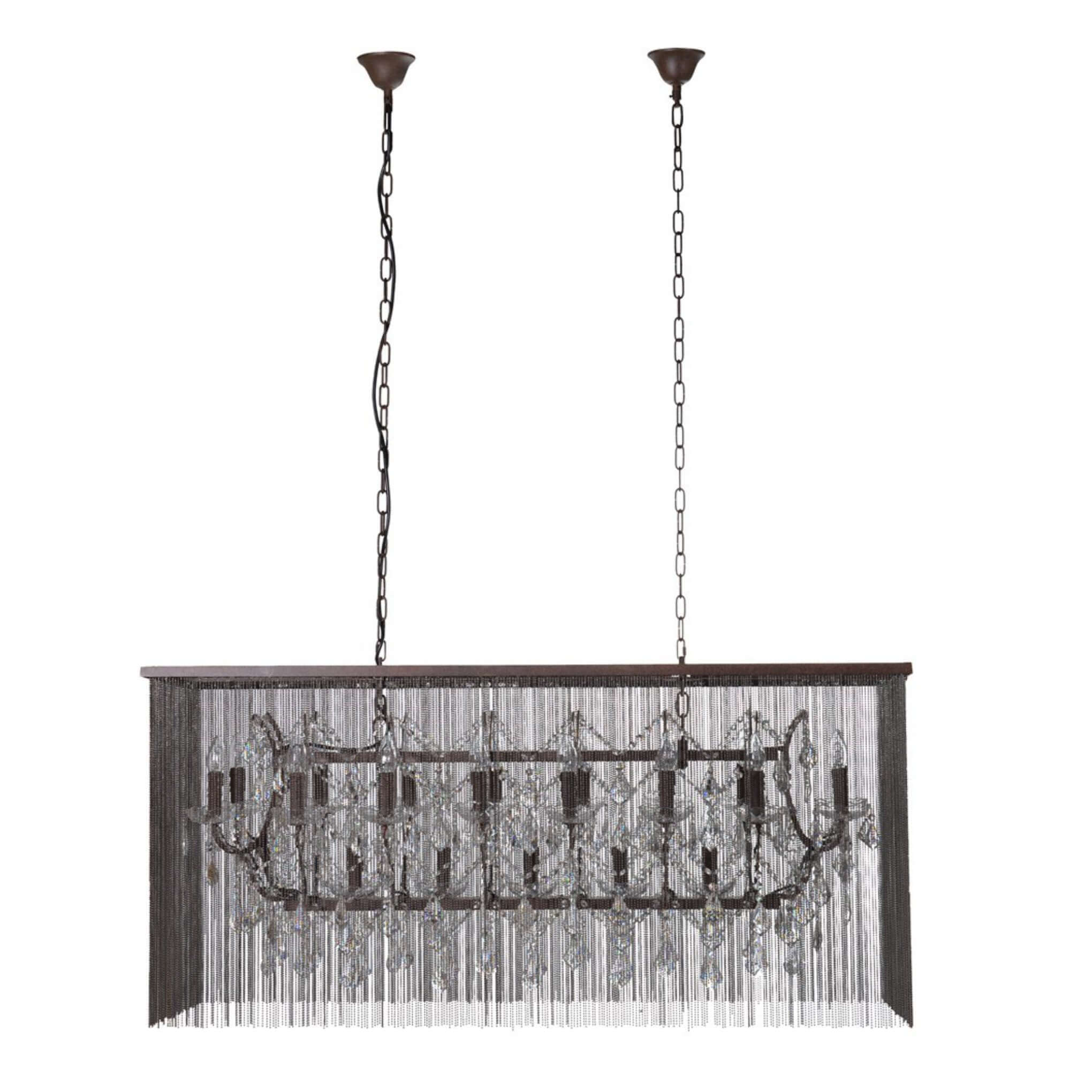 Sol Linear Chandelier - 21 Light - escapologyhome.co.uk