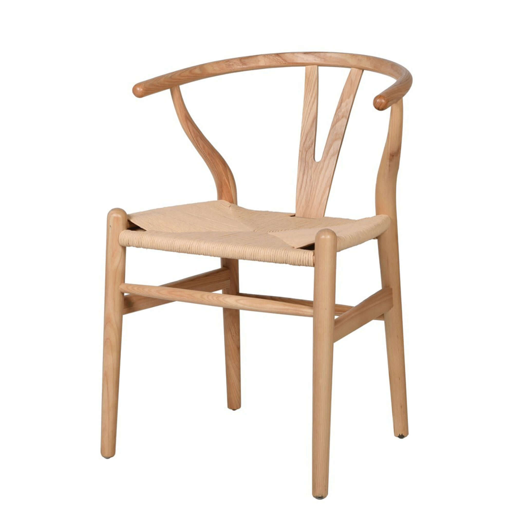 St Ermins Natural Wishbone Dining Chair - escapologyhome.co.uk