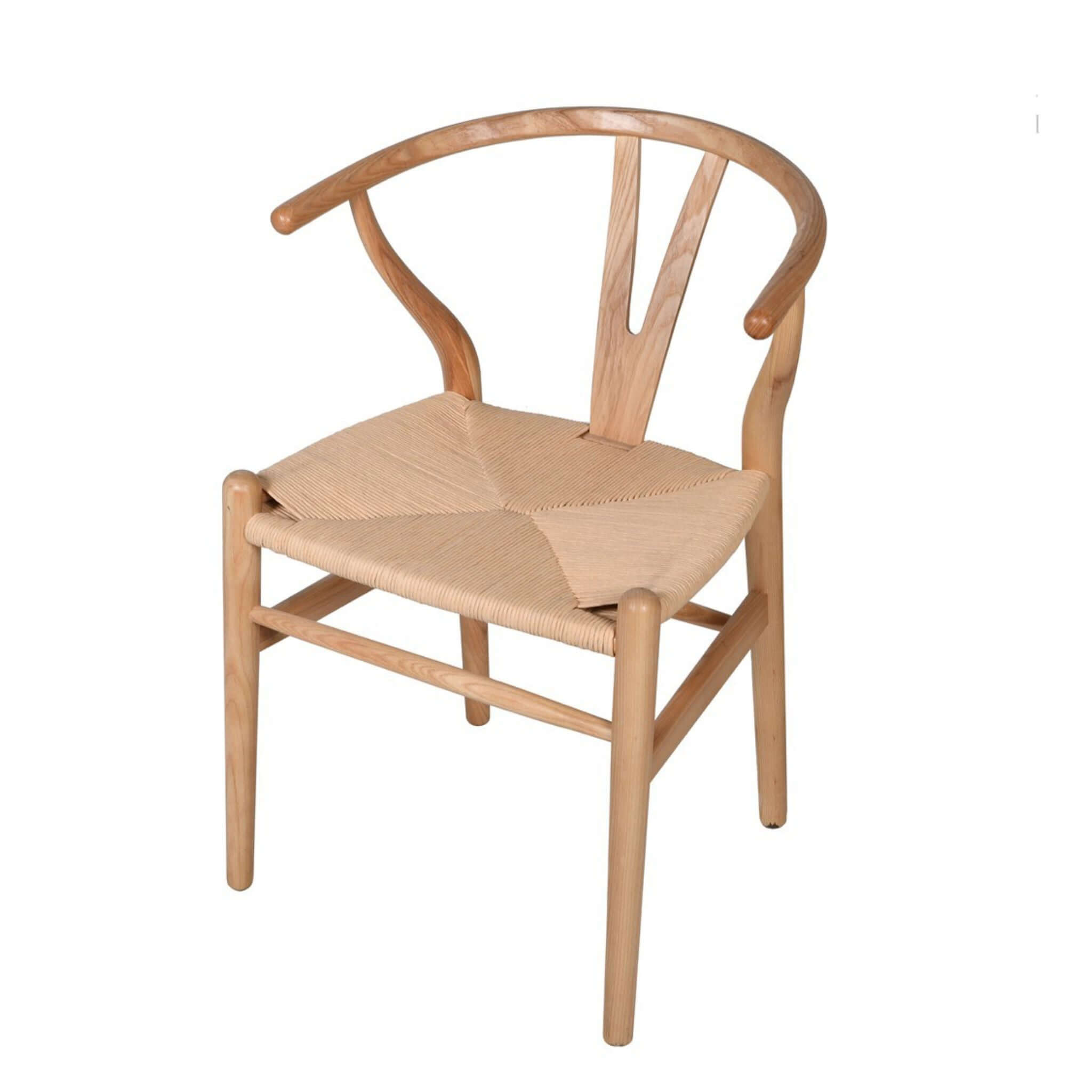 St Ermins Natural Wishbone Dining Chair - escapologyhome.co.uk